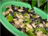 White & Black Bean Salad