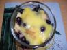 Blueberry Bread Puddings With Lemon Curd