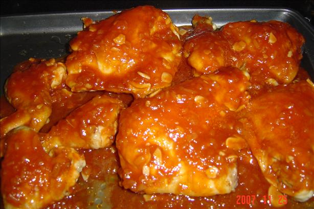 Mama's Bar-B-Que (Barbecue) Chicken. Photo by Linda's Busy Kitchen