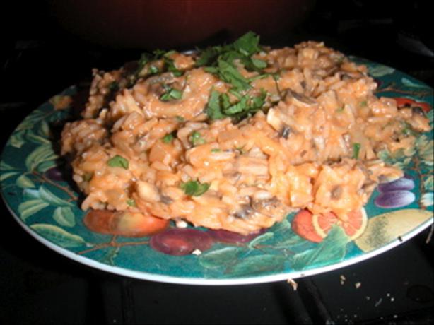 Rice With Mushrooms. Photo by Leggy Peggy