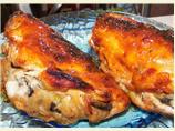 Stuffed Chicken Breasts W/ Apricot Glaze