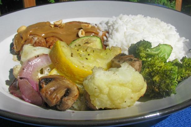 Garlic-Roasted Vegetables. Photo by lazyme