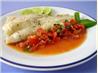 Halibut With Fresh Tomato Sauce. Recipe by Dancer^