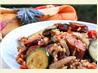 Sausage and Veggie Skillet Supper. Recipe by MsSally