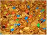 Caramel Crispix Mix W/ M&m's. Recipe by hmms