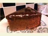 Almond Chocolate Cake with Ganache