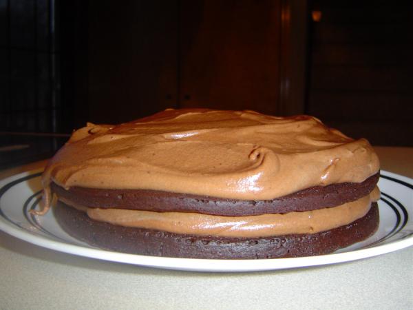 Flourless Chocolate Heart Cake. Photo by mliss29