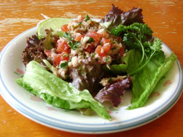 Cebiche De Atun ( Peruvian Canned Tuna Ceviche). Photo by Maryland Jim