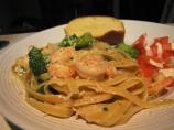 Herbed Shrimp Fettuccine