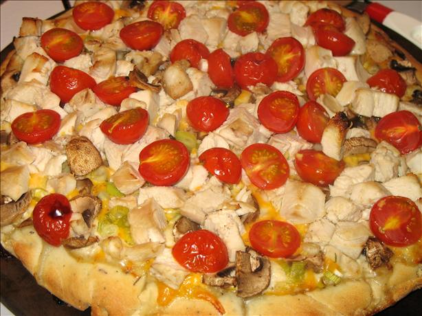 Chicken Ranch Pizza. Photo by Lori Mama