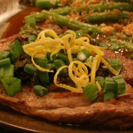 Steak Diane. Photo by Chandra M