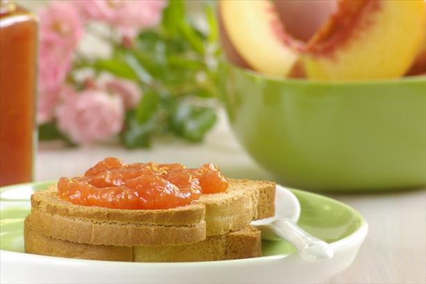 Peach Jam Flavored With Rose and Cinnamon. Photo by Thorsten