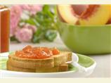 Peach Jam Flavored With Rose and Cinnamon