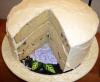 Cameo Cake With White Chocolate Frosting. Recipe by Nyteglori