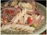 Vegan Artichoke Pasta Salad. Recipe by Angela Dawn