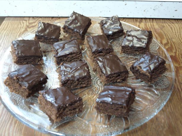 Chewy Chocolate Weetbix Slice. Photo by Demelza Chewy Chocolate Weetbix Slice. Photo by Demelza
