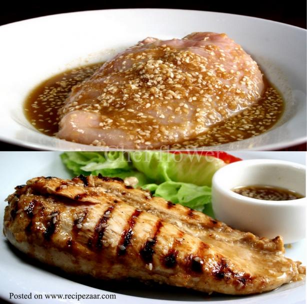 Ginger and Sesame Marinade. Photo by Chef floWer