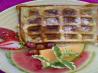 Sour Cream Cardamom Waffles. Recipe by dicentra