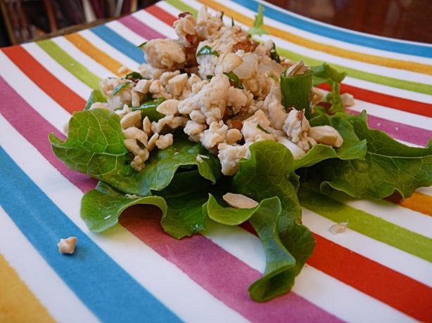 Thai Chicken Lettuce Cups. Photo by Mama Cee Jay