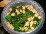 Lemon-Spinach Chickpeas