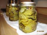 Pickled Squash. Photo by Mrs. Hughes