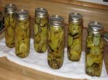 Pickled Squash. Photo by Mrs. Hughes