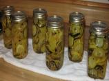 Pickled Squash. Photo by Mrs. Hughes
