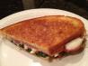 Prosciutto, Mozzarella, Tomato &  Basil Panini. Recipe by Juenessa