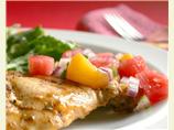 Marinated Grilled Chicken With Watermelon Salsa