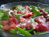 Papaya, Strawberry & Spinach Salad