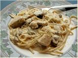 Kittencal's Chicken and Mushroom Alfredo