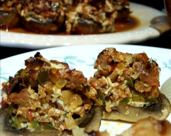 Delish Stuffed Mushrooms - Gluten / Egg Free. Photo by Rita~
