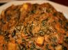 Saag Paneer (Low Fat Cheese With Spinach)