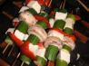Healthy Vegetable Tofu Kebabs. Recipe by Enjolinfam