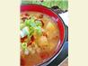 Summer Corn Chowder With Scallions Bacon & Potatoes. Recipe by Bev
