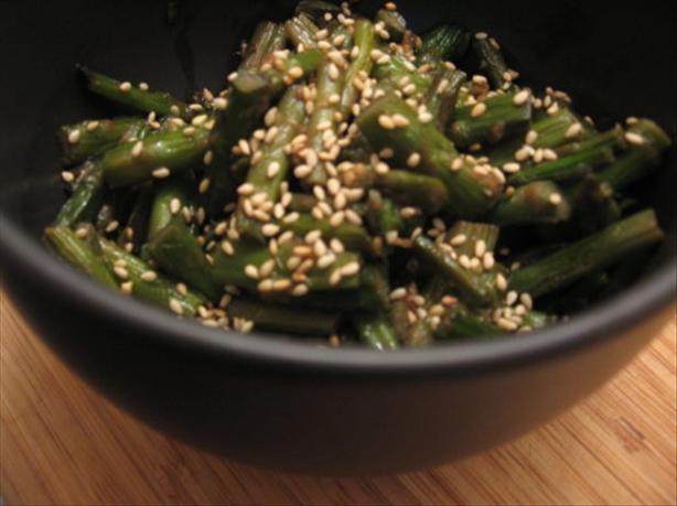 Sesame-Asparagus Stir-Fry. Photo by Engrossed