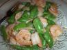 Shrimp and Sugar Snap Peas Stir-Fry. Recipe by ratherbeswimmin'