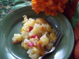 Simple Fruit Cocktail Cobbler