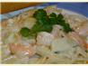 Easy Shrimp & Crab Pasta. Recipe by ladywisconsin