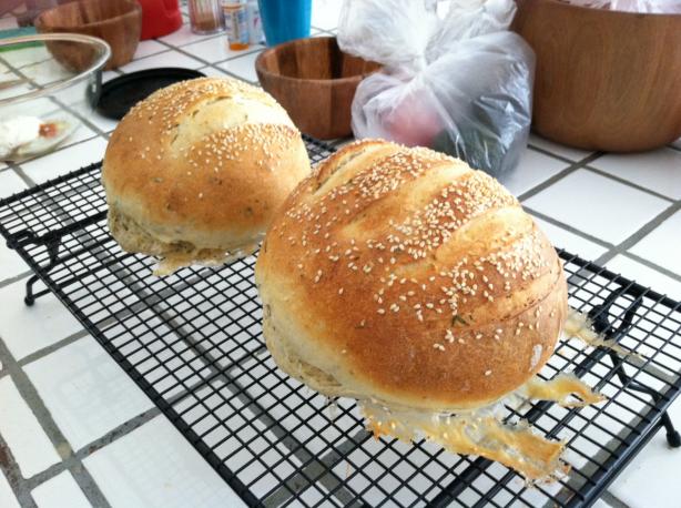 Rosemary-Parmesan Sourdough Bread. Photo by rowdyboy1968