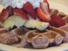 Strawberry Waffles. Recipe by dicentra