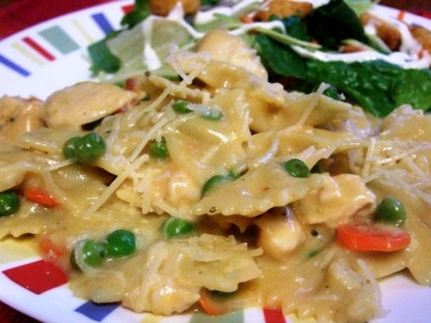 One Dish Chicken and Bows. Photo by HokiesMom