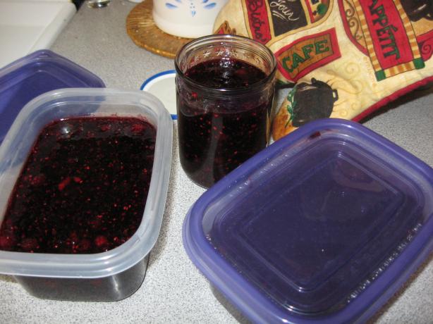 Blackberry No-Cook Jam. Photo by Papa D 1946-2012
