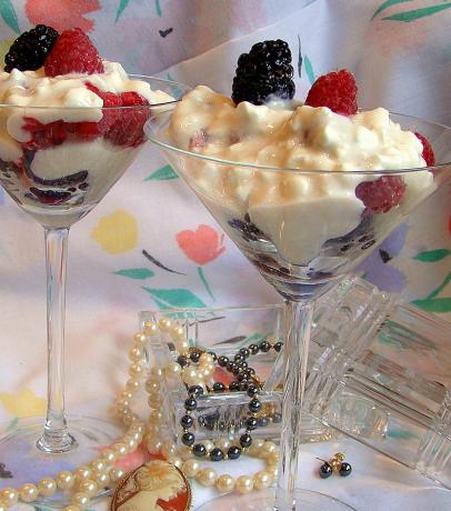 Tasty and Light Berry Parfait. Photo by Derf