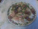 Shrimp With Smoked Andouille Sausage