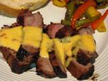 Mexican Spiced Steak With Chipotle Con Queso Sauce