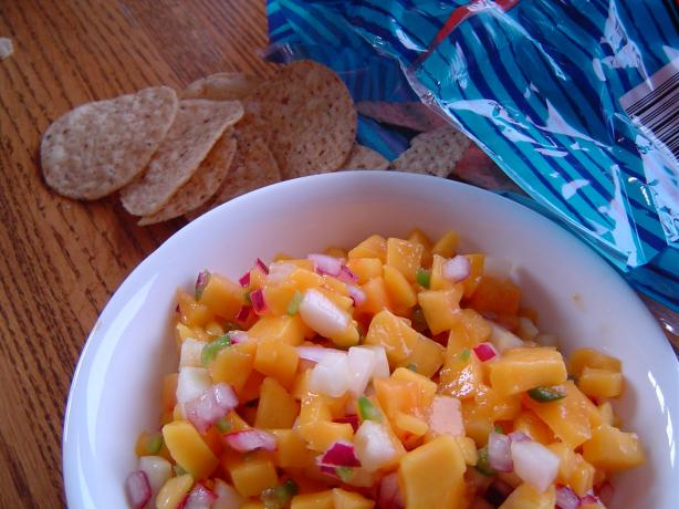 Fresh & Healthy Mango and Cucumber Salsa. Photo by mliss29