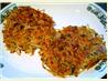 Crispy Carrot and Potato Pancakes (Vegetarian)