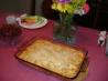Chicken Enchilada Bake With Salsa Cream Sauce. Recipe by lazyme