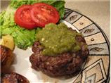 Green Chili Burgers